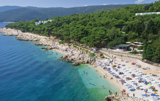 Beaches in Rabac, Rabac Villas Rabac